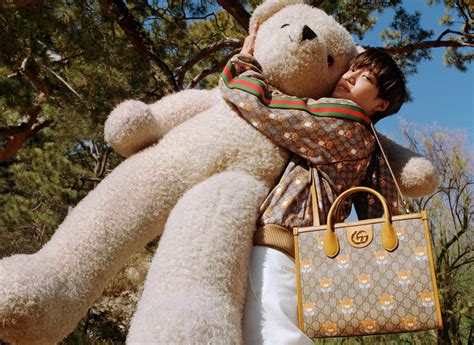 kai x gucci capsule collection|kai Gucci teddy bear collection.